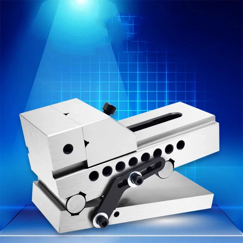 SWT Snelle Actie Sinus Tool Geneigd Platte Neus Bankschroef Grinder Schroevendraaier Hoek Bankschroef 2-3 inch Machine Tool Bankschroef 20CrMnTi
