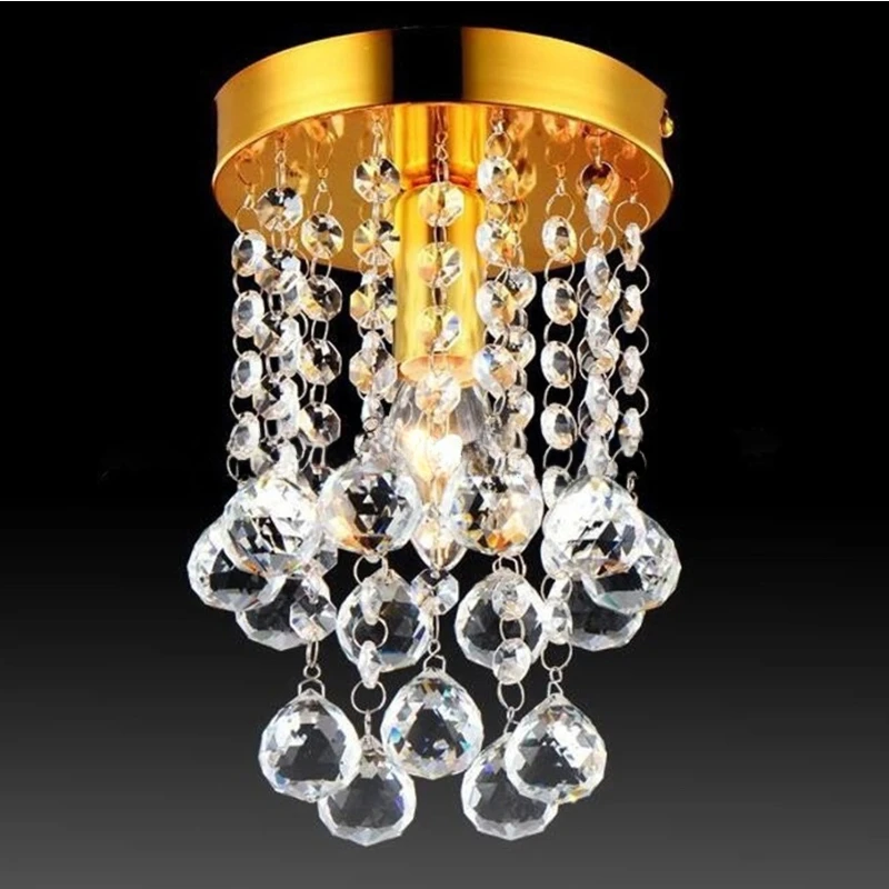 Modern chrome/Golden lustre LED Crystal ball chandelier crystal lamp Chandelier Lighting Fixture Pendant Ceiling Lamp Crystal