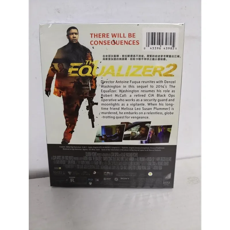 Blu-ray Disc The Avenger 2 High Definition Movie Collection for Home Theater Entertainment System