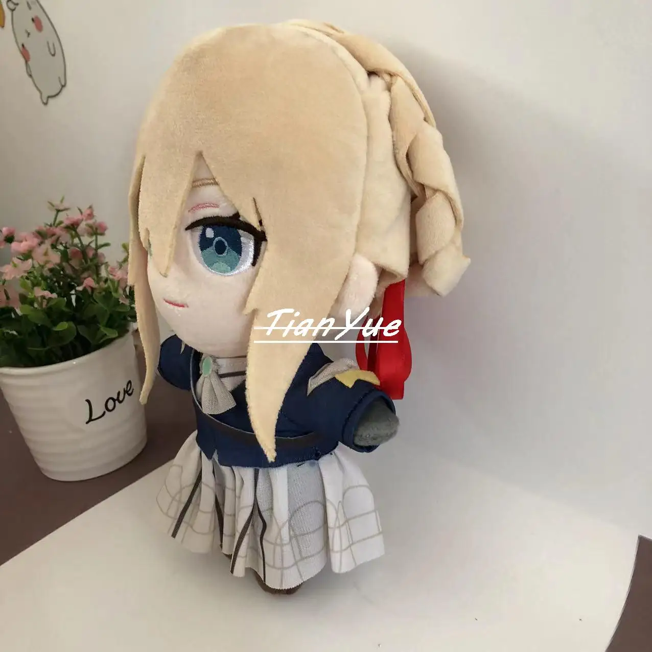 애니메이션 바이올렛 Evergarden 부드러운 인형 선물 크리스마스 선물 완구 어린이를위한 20cm