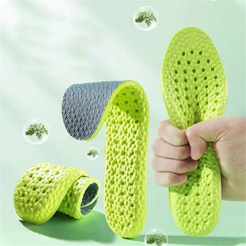 1Pair of Sports Shoes Insole Comfortable Plantar Fasciitis Insoles for Feet Men Women Orthopedic Shoe Sole Running Cushion Pads