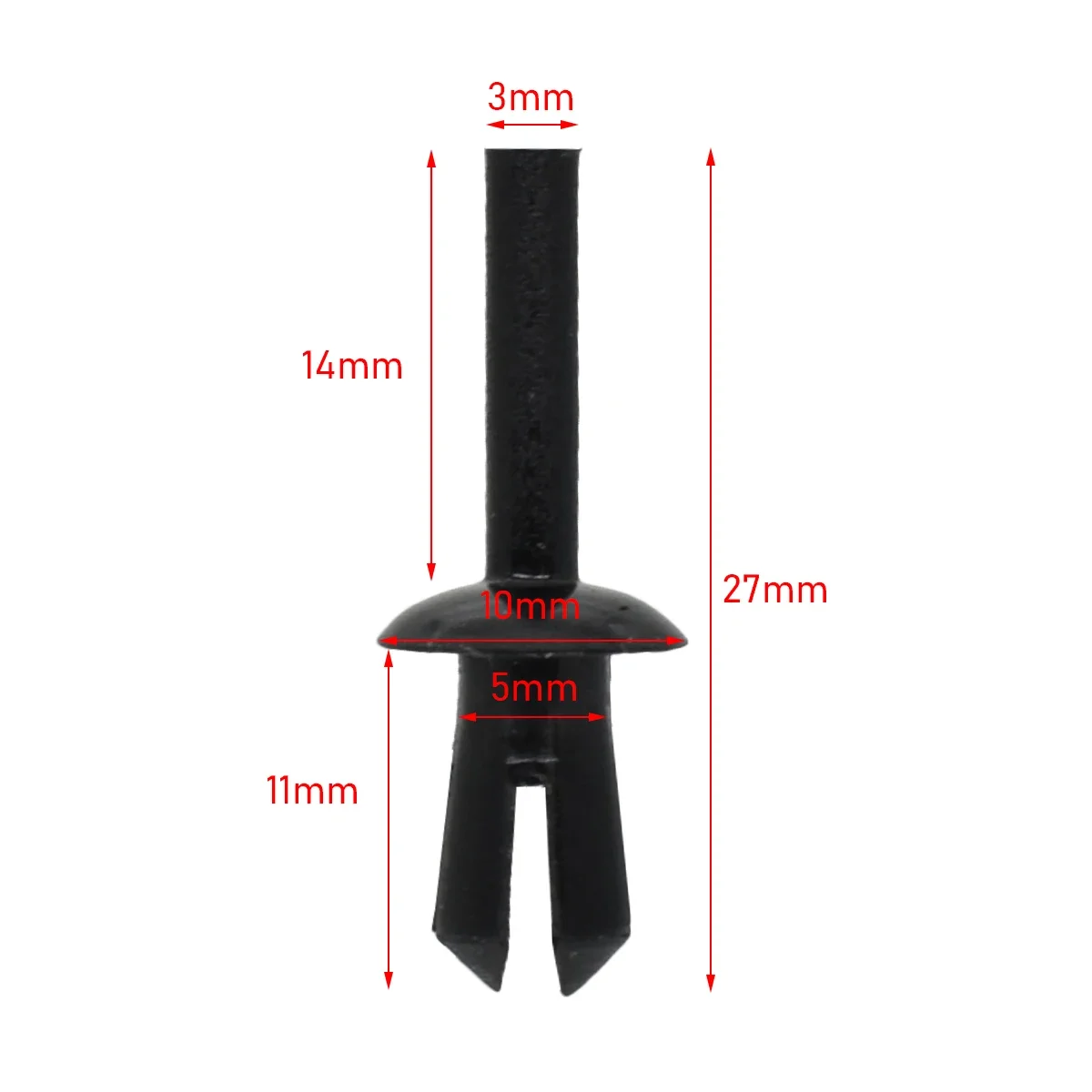 10-50PCS Car Fender Liner Rivet Expanding Clip Wheel Arch Liner Push Rivet For BMW E90 E91 E92 E93 E46 E36 E39 E34 X1 X5 X6 Z1