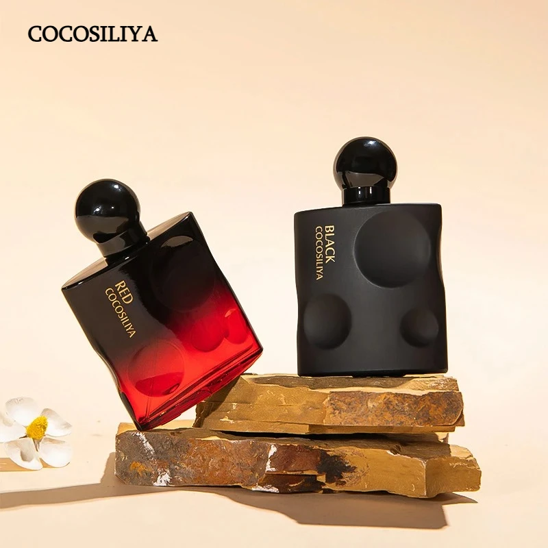 COCOSILIYA Perfume De Ópio Negro para Hombres, Mujeres, Estudiantes, Celebridades De Internet, Irresistible Vitalidad Frutada Eau De Toilette 50ml