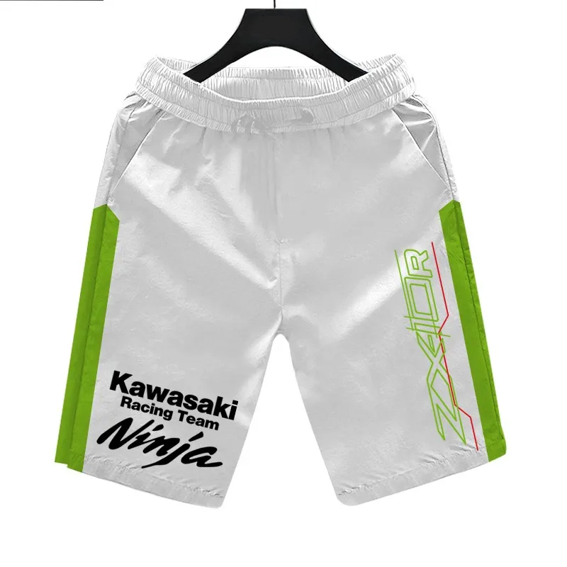 Kawasaki New Men\'s Padel Sport Shorts Summer Male Breathable Tennis Shorts Quick-Drying Motorcycle Trousers Running Sportwear