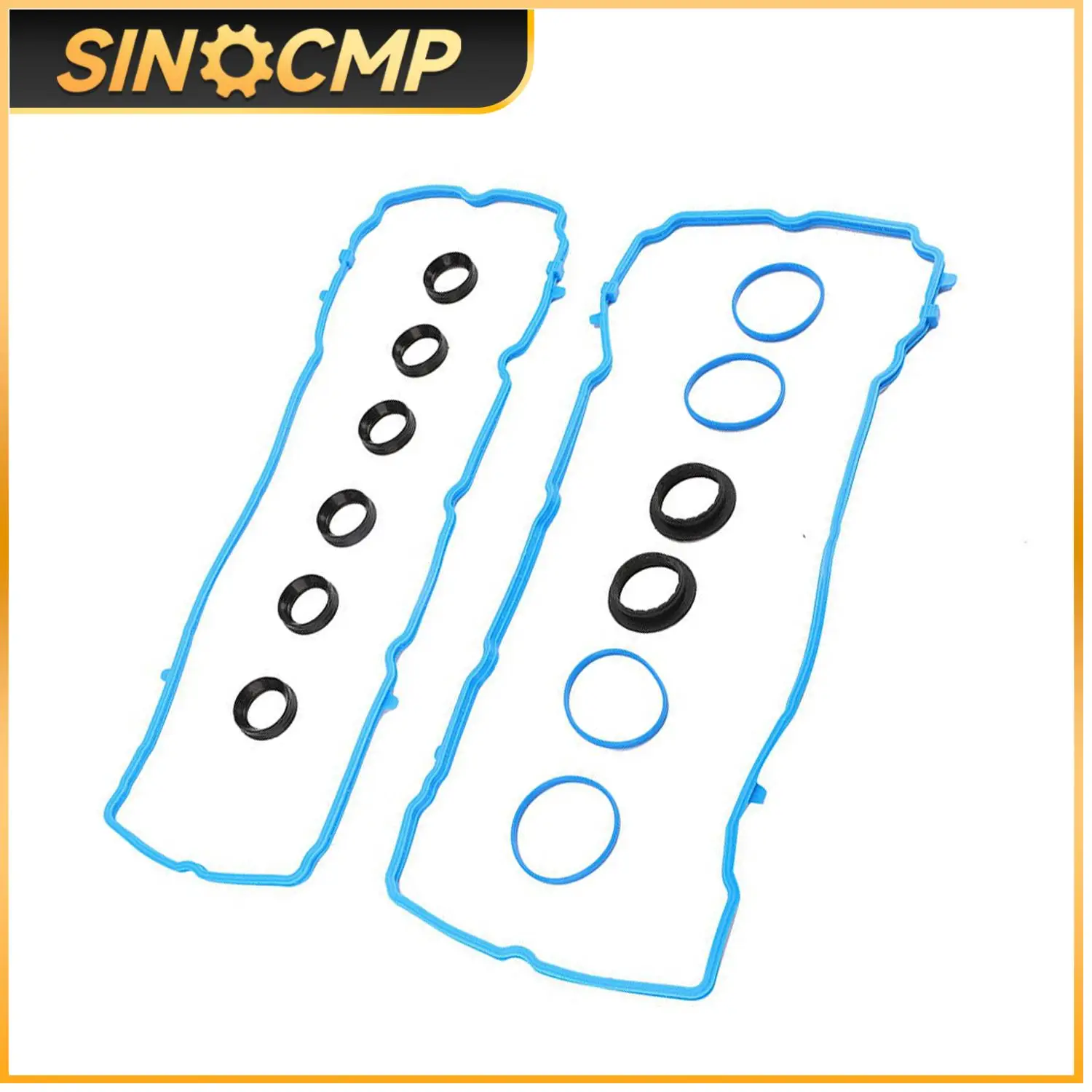 

1set Valve Cover Gasket VS50805R VC1169G 0362047 For 11-16 Chrysler Dodge Jeep Ram Volkswagen 3.6L