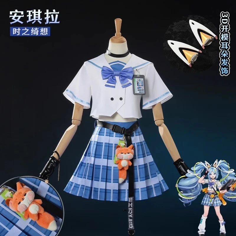 

Game Honor of Kings King of Glory Angela Cosplay Costume Women Halloween Christmas Role Play Nurse Uniform Dress Props Full Suit