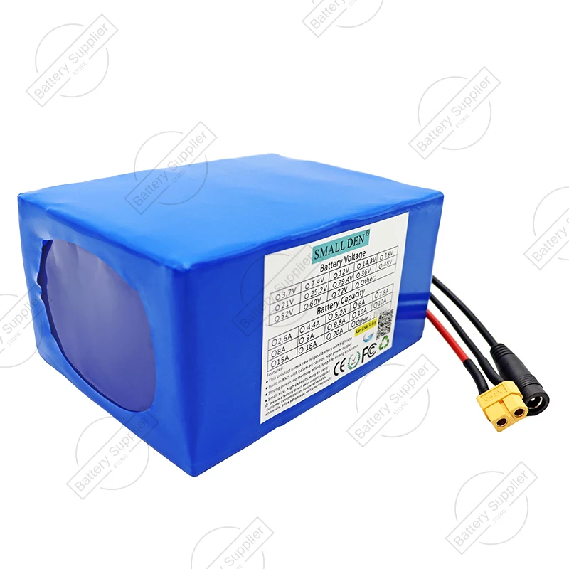 Batteria 36V 7Ah LiFePO4 Caricatore 43,8V 3A 12S1P-32700 30A integrata con porta BMS 38,4V Rispettoso dell'ambiente e sicuro