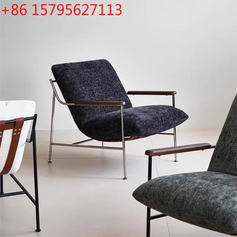 

Современное кресло-софа Fica из ткани, мягкое, в стиле лёгкой роскоши, для отдыха.