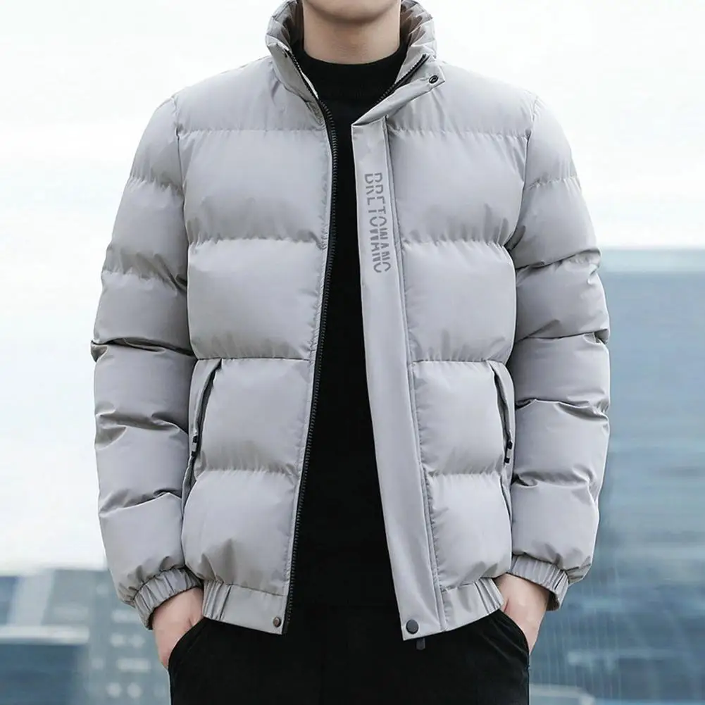 Men's Winter Jacket Fashion Print Warm Comfortable Stylish Casual Design Outerwear Coat Male Accessories