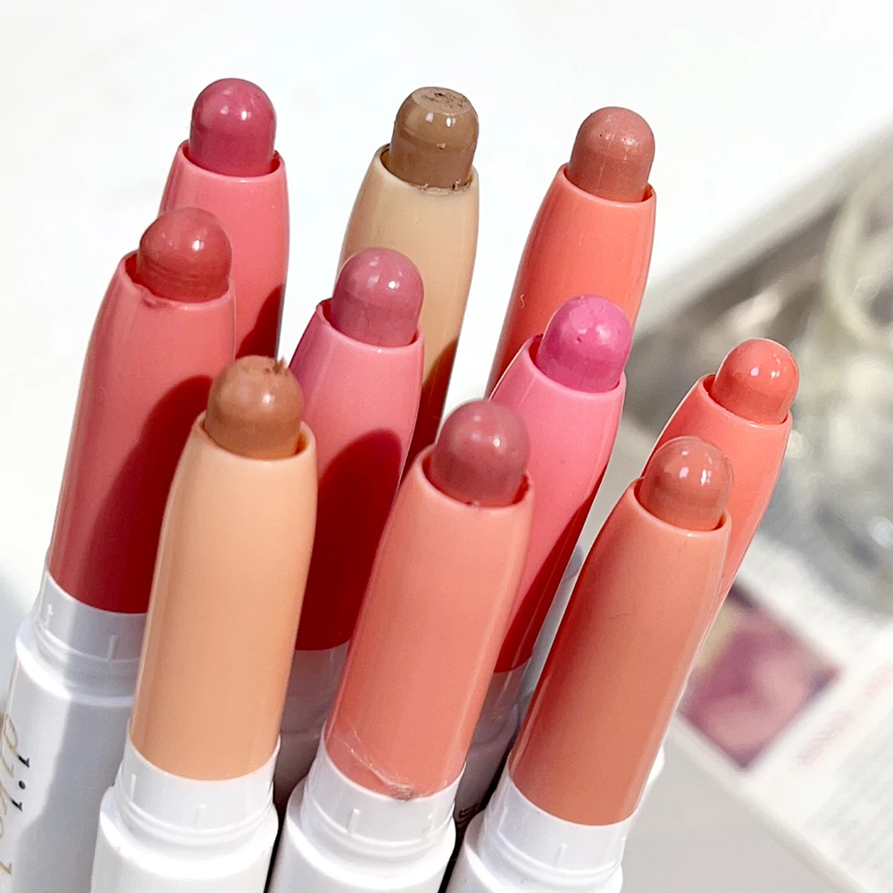 Lipliner Pencil Matte Velvet Lip Liner Pen Outline Lip Shape Lipstick Pen Waterproof Lasting Non-stick Cup Nude Lip gloss Makeup