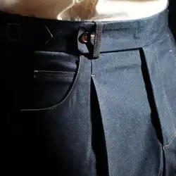 Denim Blue Quality Trousers Pant For Man Office Trouser Men Business Casual Pant British Social Club Outfits Pantalones Hombre