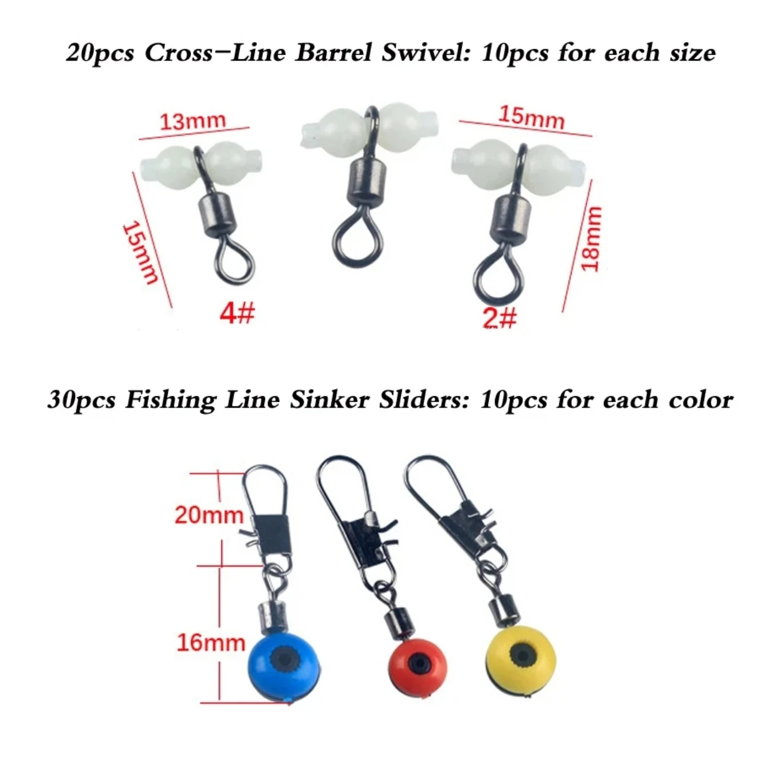 مجموعة ملحقات الصيد بما في ذلك أوزان حوض الصيد الكرنك والمحامل ودوارات الصيد والألواح وصندوق معدات الصيد #3