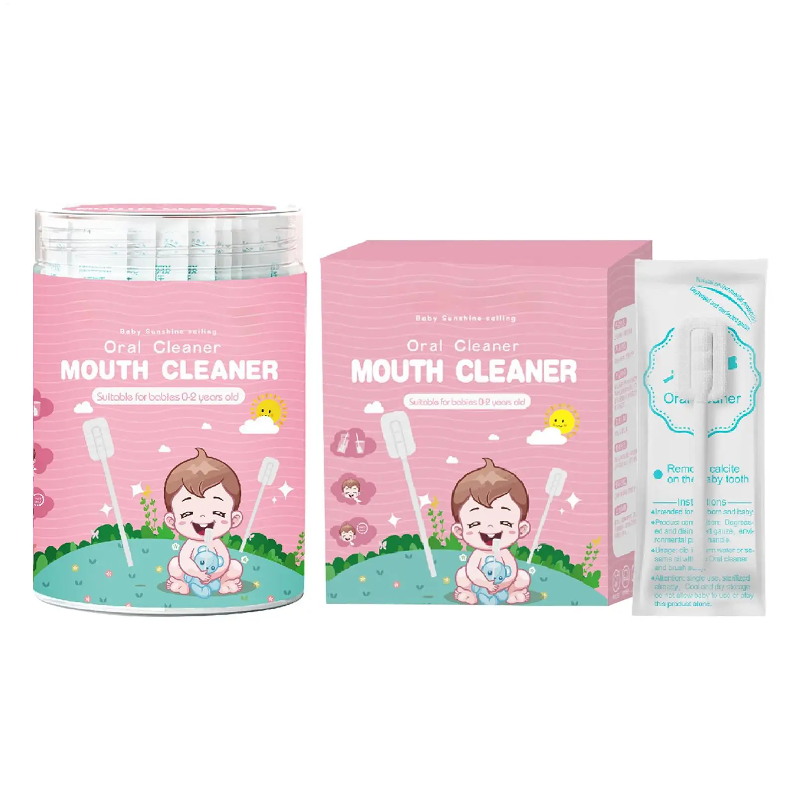 جديد اللسان الشاش الأنظف 30 قطعة الشاش عن طريق الفم العلكة نظافة عصا الفم اللسان الشاش اللثة نظافة عصا مريحة ومرنة