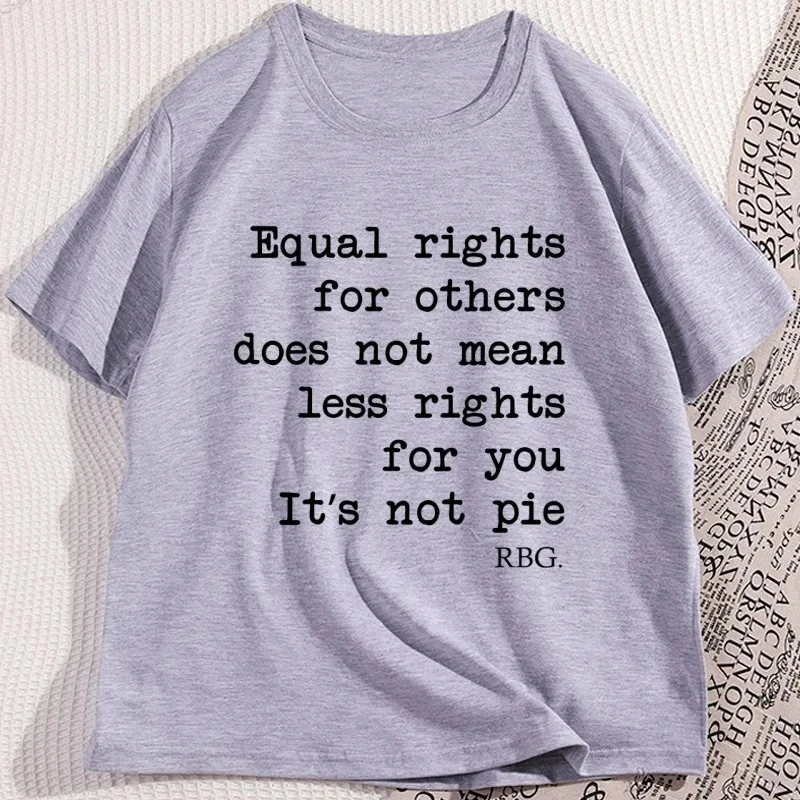 Human Rights Tee Social Justice Equal Rights Tshirt Unisex Letter Printed High Quality Cotton Short Sleeve Gothic Cotton T-shirt