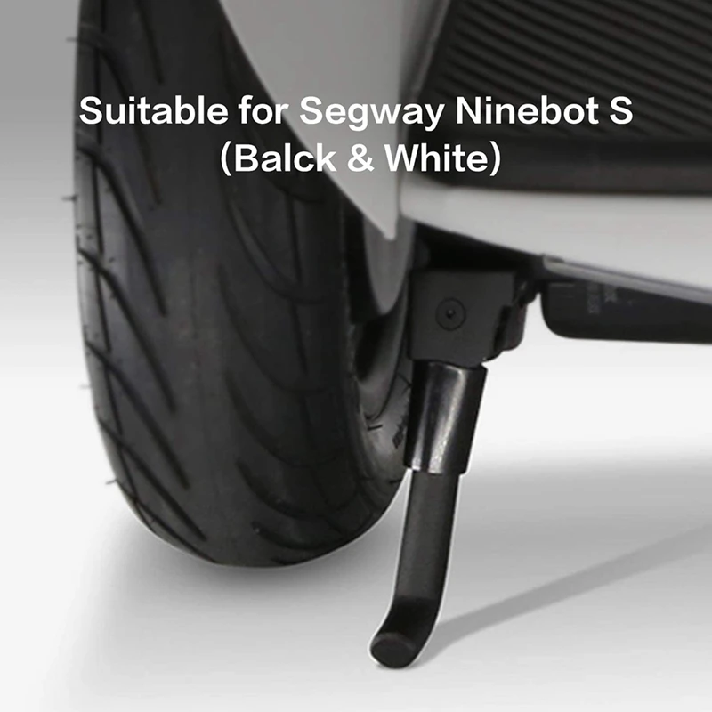 For Segway Ninebot Self-Balancing Scooter Kickstand, Folding Portable Kickstand For Ninebot S Black And White