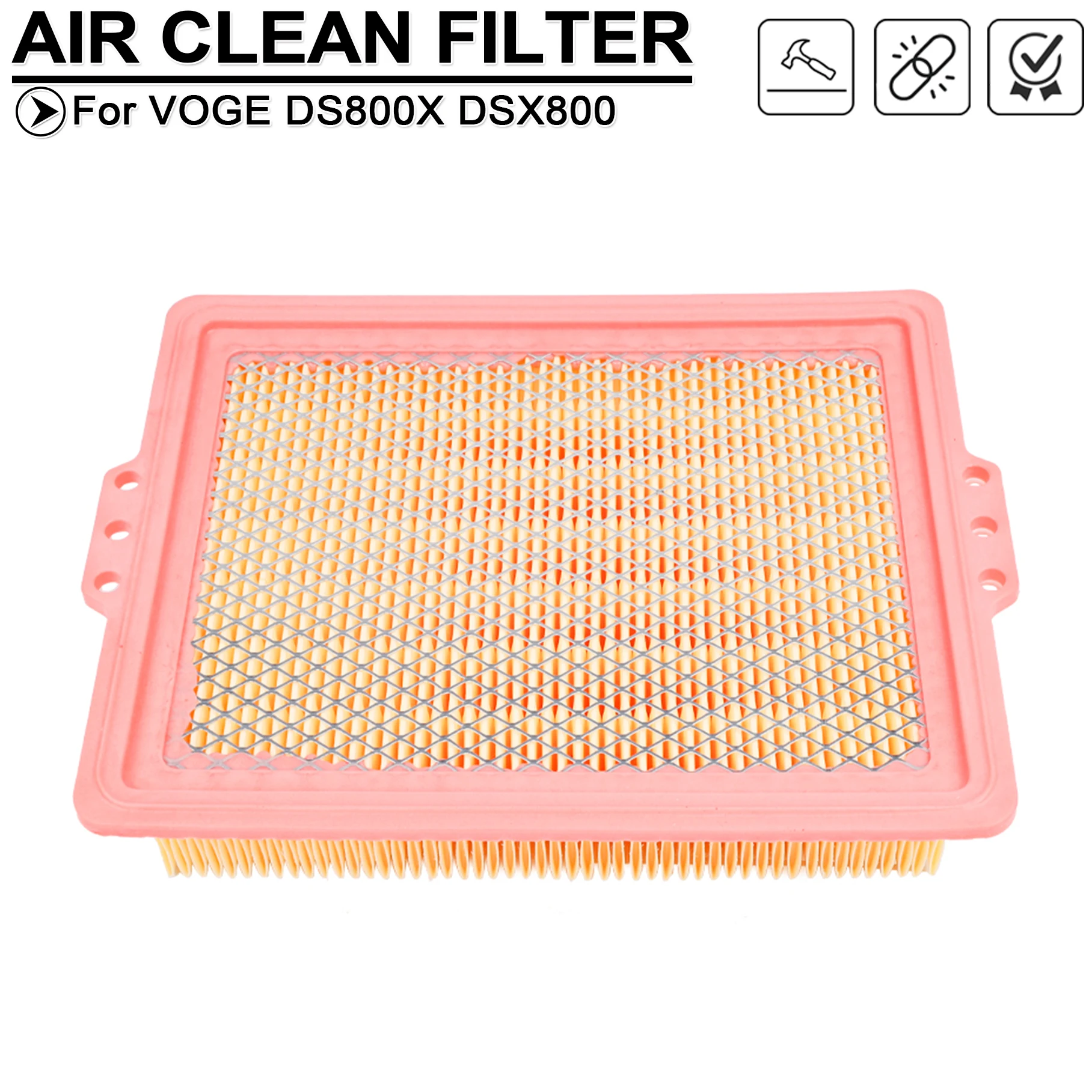 Motorcycle Engine Air Filter Intake Element Cleaner Purification For VOGE DS800X DSX800 800DSX DS800 DS 800 X 800X 800 DSX 800