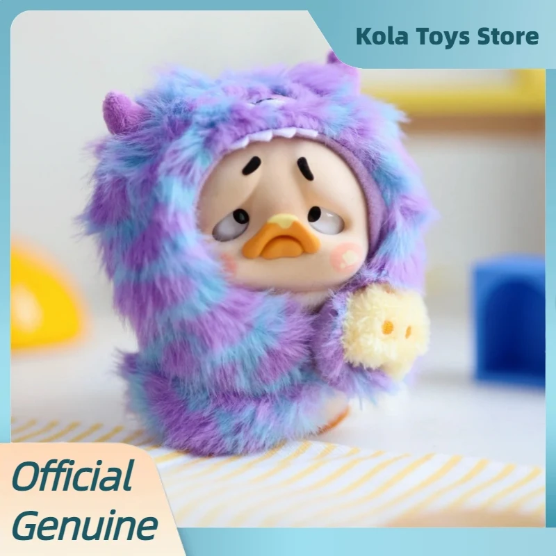 حقيقية Upsetduck الملونة لاعب بطة سلسلة صندوق الغموض لطيف الفينيل أفخم قلادة Upsetduck الشكل الدمى صندوق أعمى اللعب الهدايا