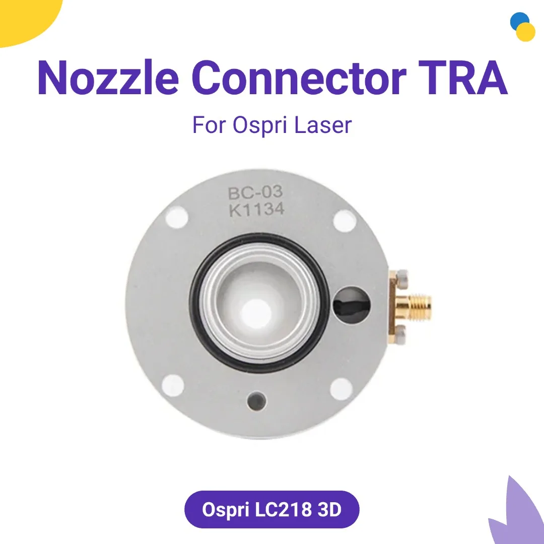 Ospri الألياف الليزر المعادن قطع رئيس فوهة الليزر الاستشعار موصل فوهة اتصال أجزاء LC218 ثلاثية الأبعاد H82