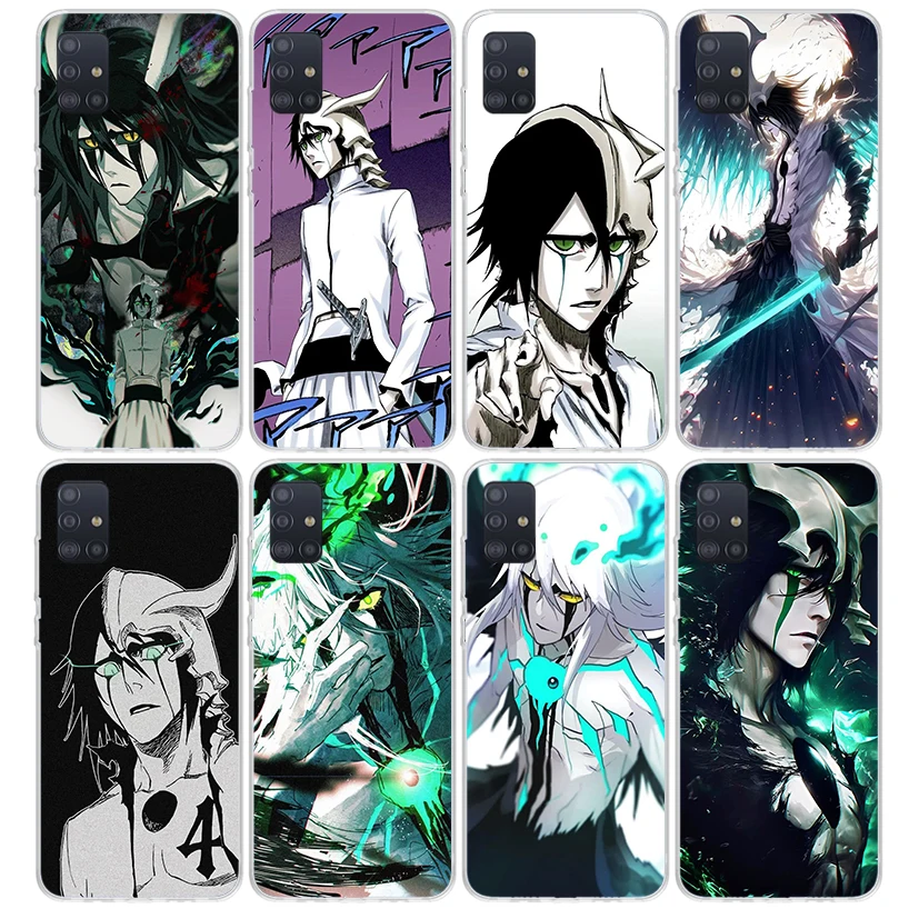 Bleach Ulquiorra Cifer 4 Phone Case For Samsung Galaxy A51 A50S A71 A70 A41 A40 A31 A30S A20E A20S A21S A10S A6 A7 A8 A9 Back Co