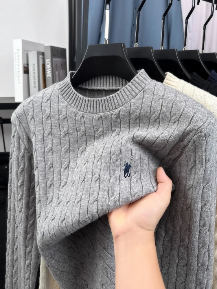 Thumbnail 2 - #18 New Mens Classic Knit Pullovers Arrivals