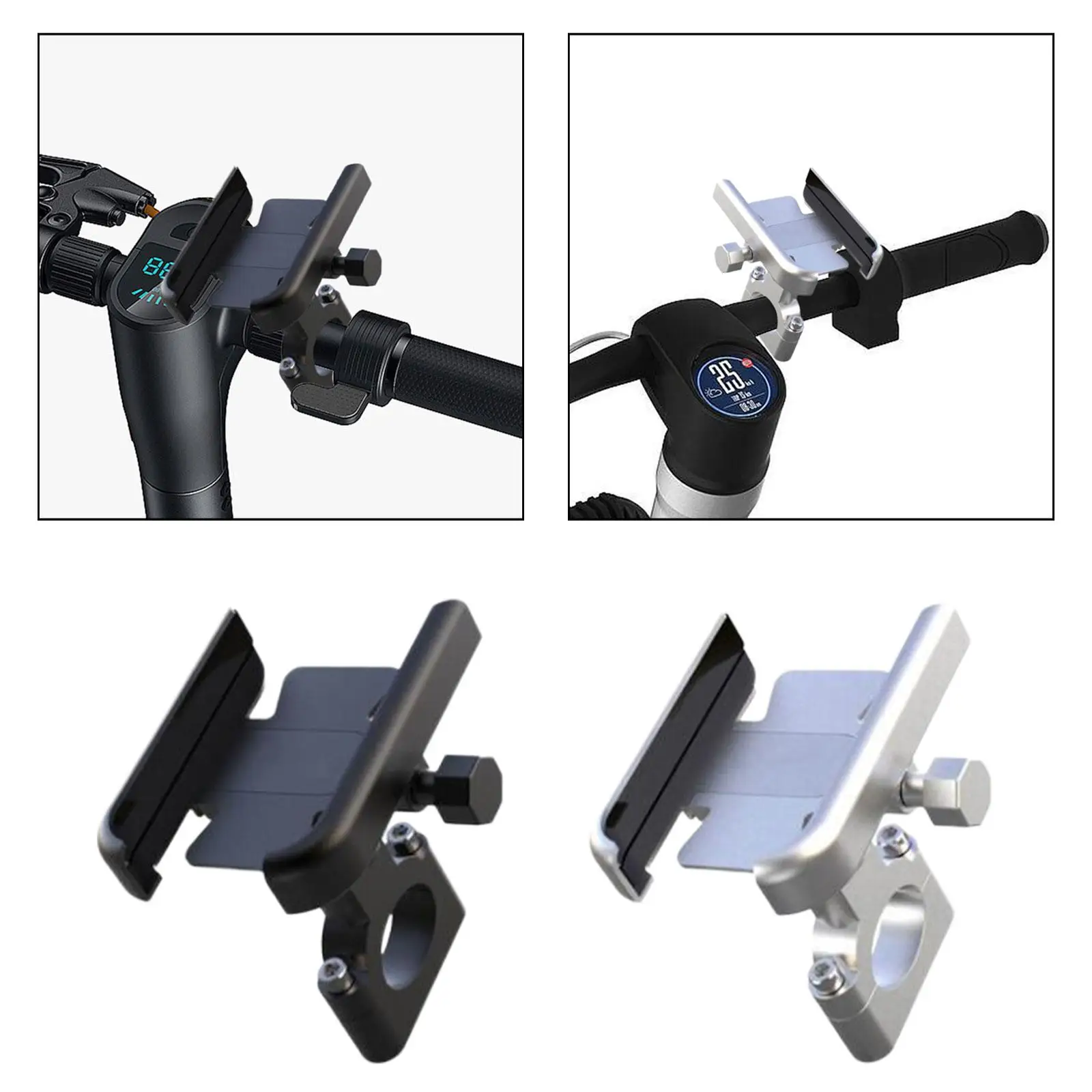 Motorcycle Phone Holder Upgrade Phone Stand for Snowmobile Bike Devices