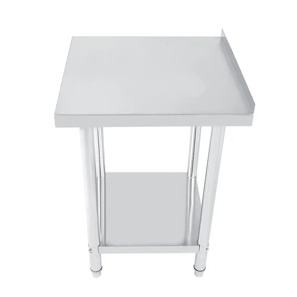 1Pcs Stainless Steel Operating Table Double Layer Stainless Steel Operating Table Work Station Kitchen Desk 0.6mm Operating Desk
