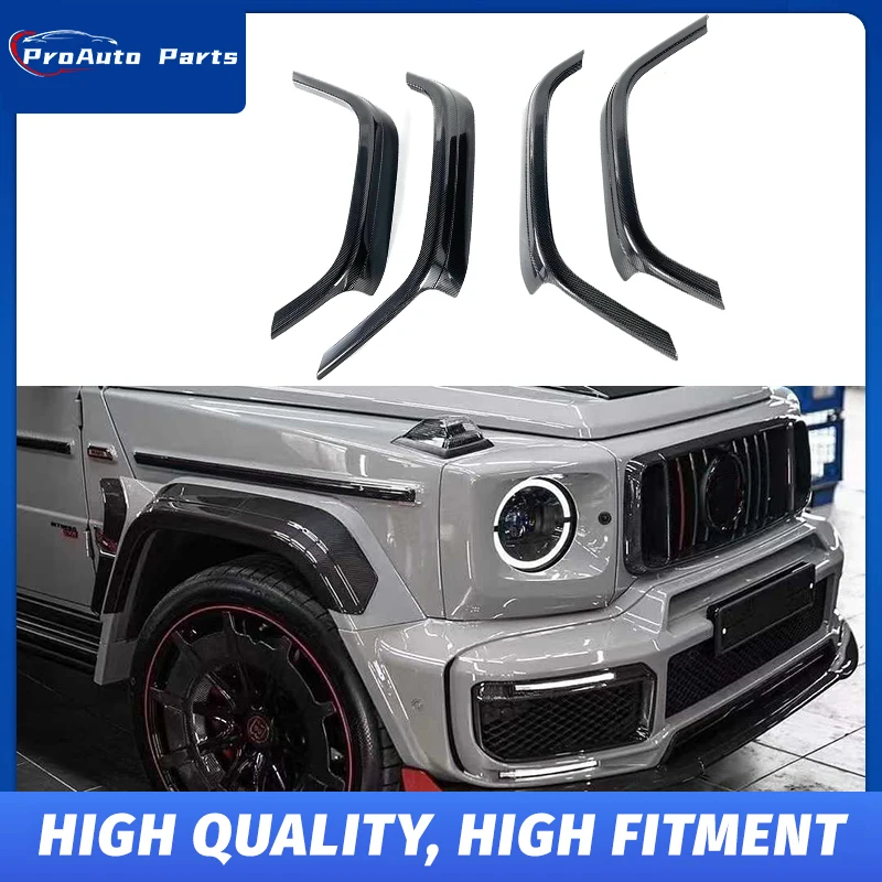 

Для Benz G Class W463a B900 Rocket Dry Carbon Fender W464 G900 Сухое боковое крыло из углеродного волокна Удлинитель переднего крыла