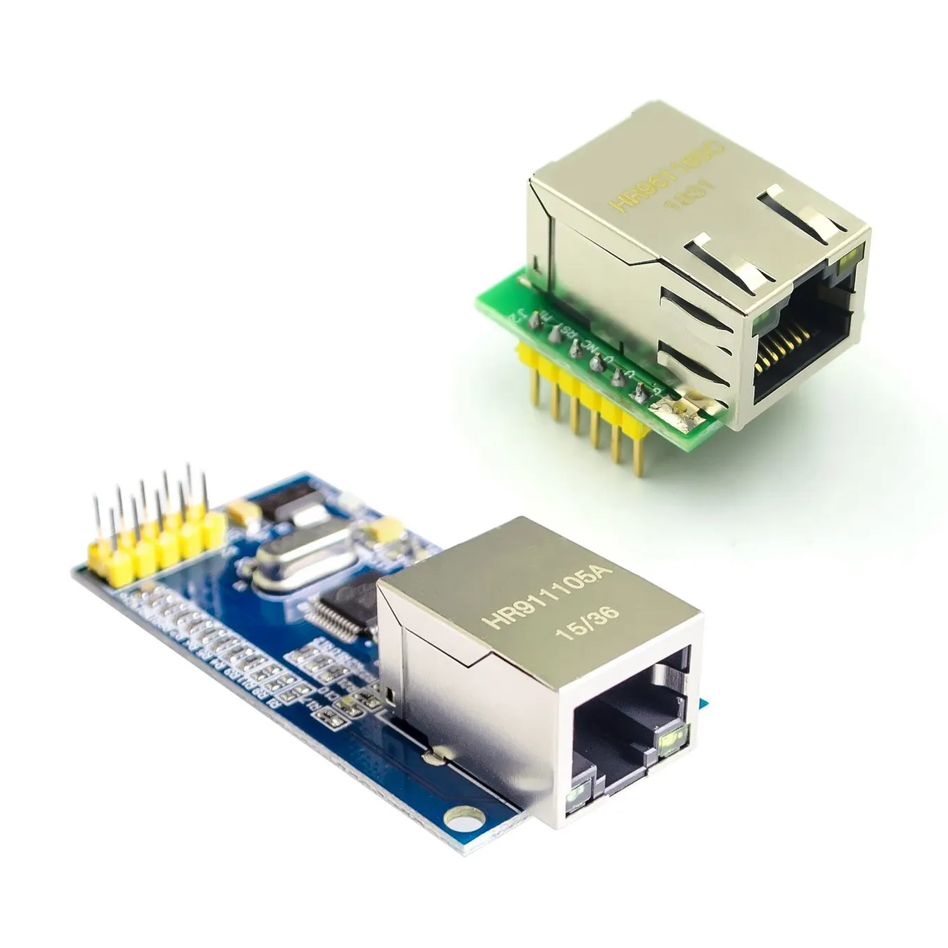 USR-ES1 W5500 Ethernet Network Module Hardware SPI to LAN/ TCP / IP 51 STM32 Microcontroller Program Over W5100