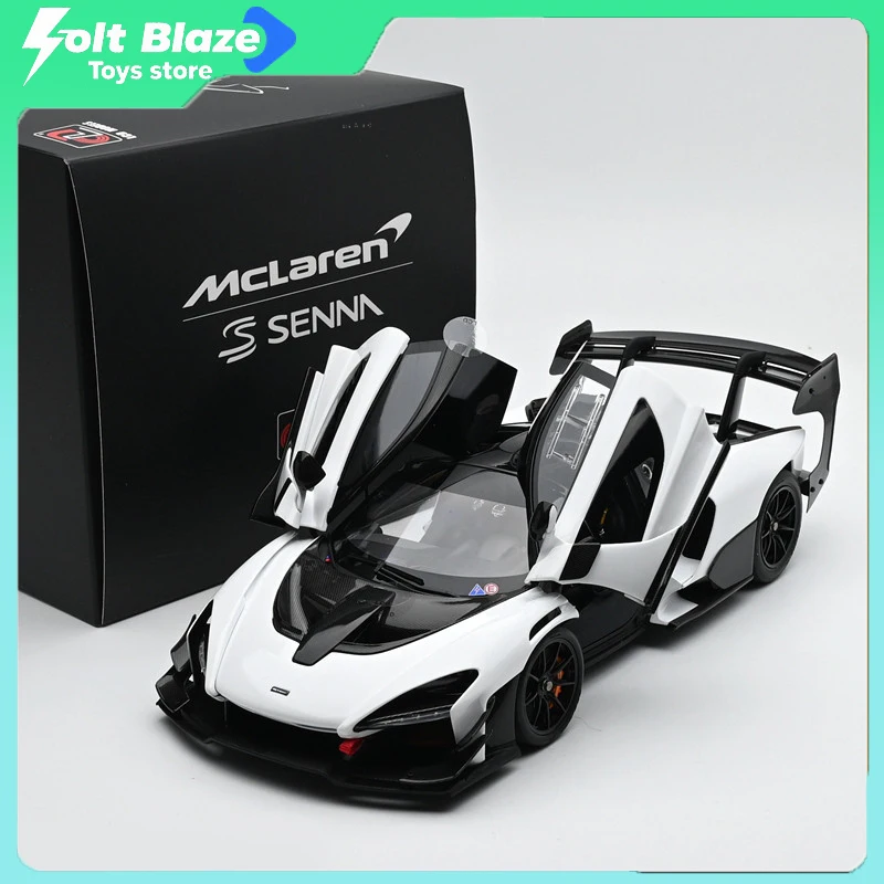 

Масштабная модель автомобиля McLaren SENNA GTR (1:18) с открывающимися деталями, коллекционная, для демонстрации, игрушка для мальчиков, подарок