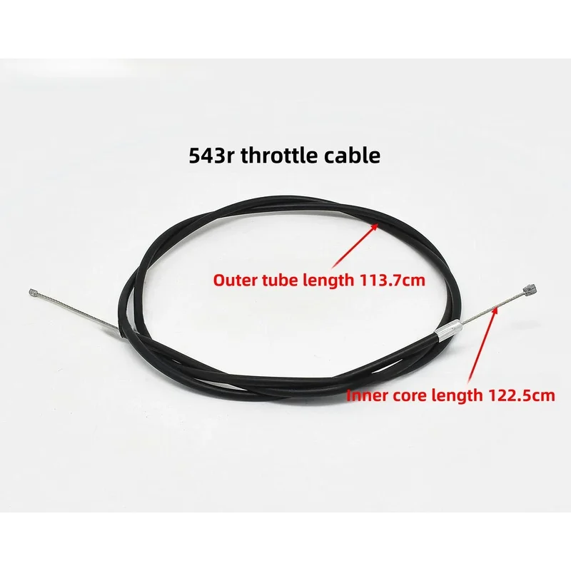 2pcs Hand Operated Throttle Pull Cable For Husqvarna 543RS Brush Cutter Grass Trimmer Garden Power Equipment Repair Parts