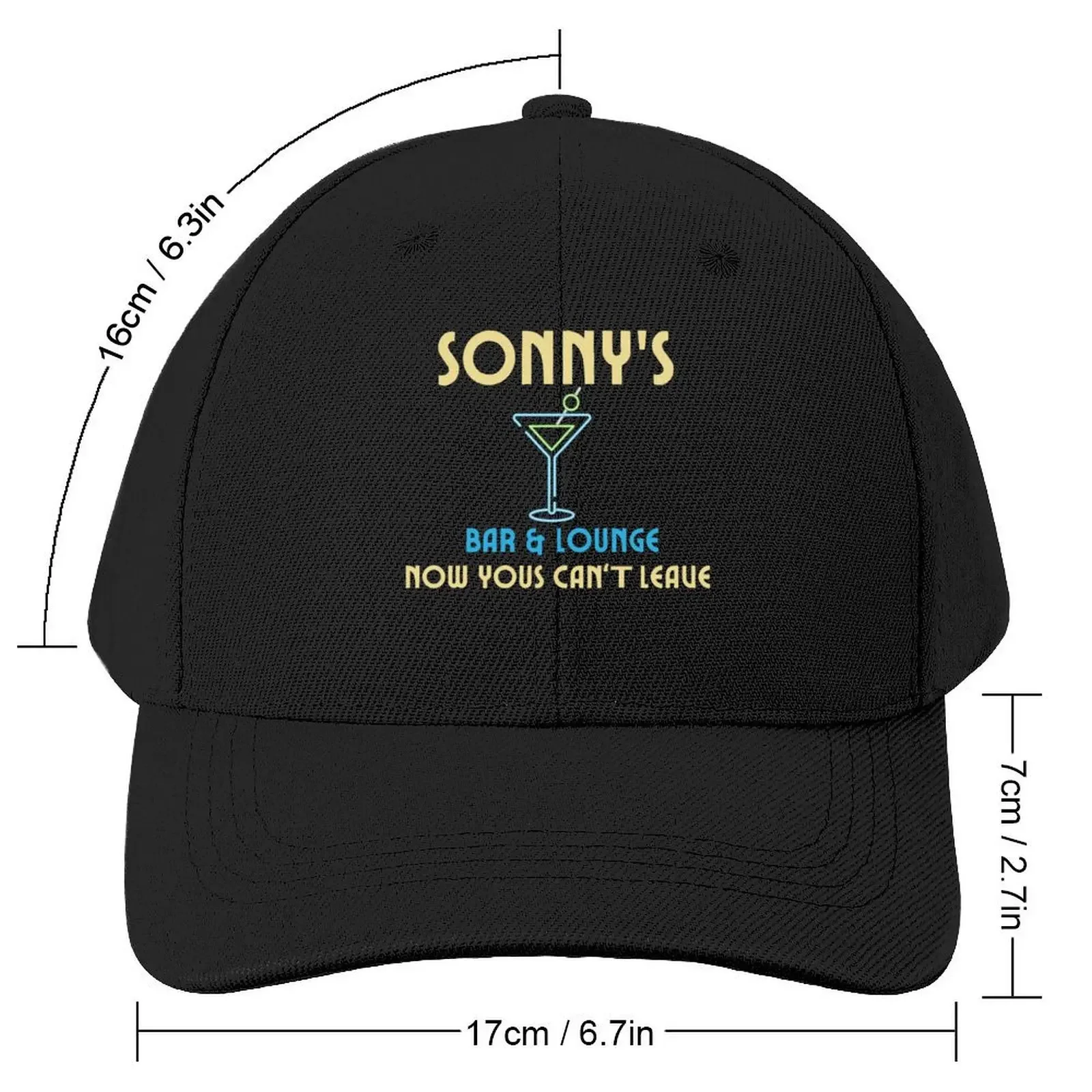 Sonny's Bar And Lounge Baseball Cap Golf Anime Hat Luxury Brand Mountaineering Golf Women Men's