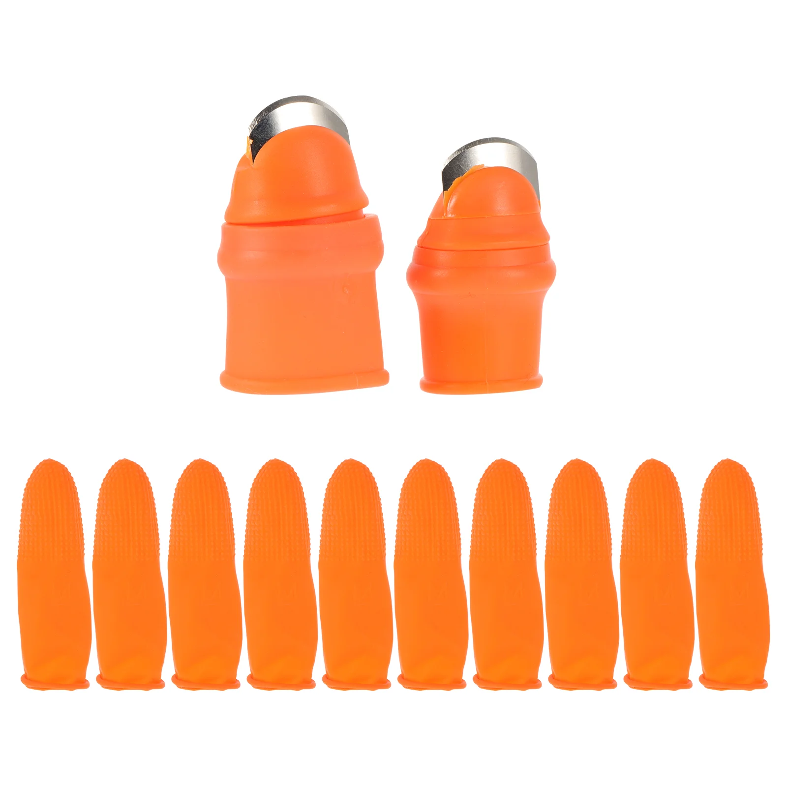 Pepper Picker Vegetable Thumb Gardening Pinch Tip Portable Tool Silicone Finger Protector