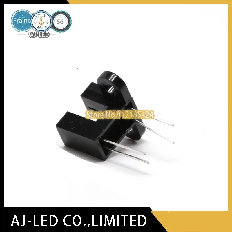 20pcs/lot GK152 infrared photoelectric switch slot sensor transmissive through-beam slot width 4mm with bilateral fixing holes