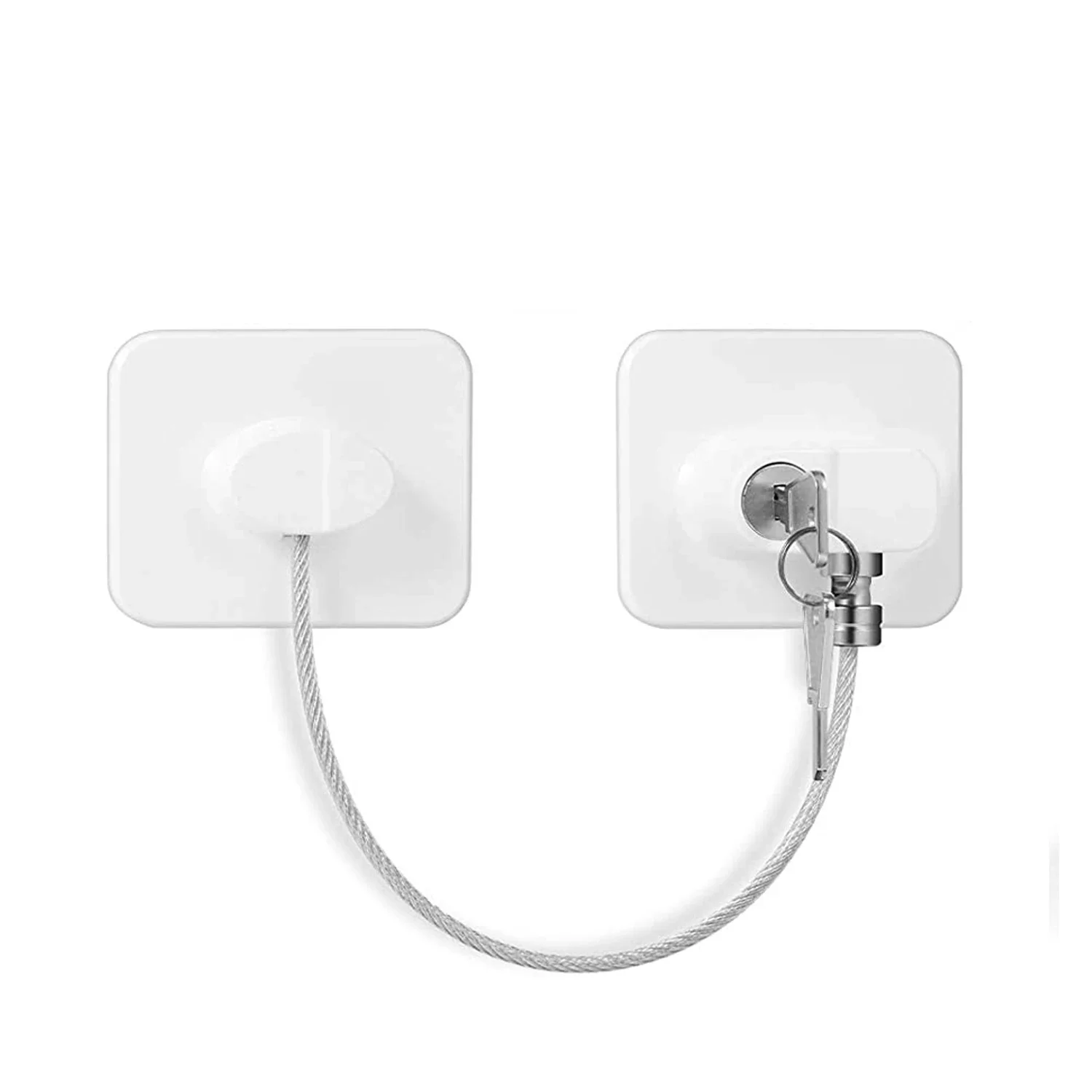 

Многофункциональный детский замок безопасности с ключом, без сверления, для окон, ящиков, холодильников, защита для дома