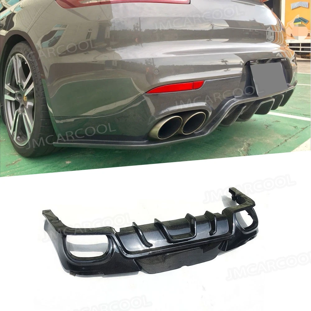 

Диффузор заднего бампера из карбона для Porsche Panamera 970 GTS Turbo S Hatchback Facelift 2014-2016