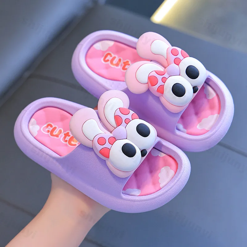 Childrens Sandals Slippers 2026 Summer Girls Cute Lovely Shoes Fashion Non Slip Soft Soles Boys Shoe Bathing Baby Beach Slippers - view 5