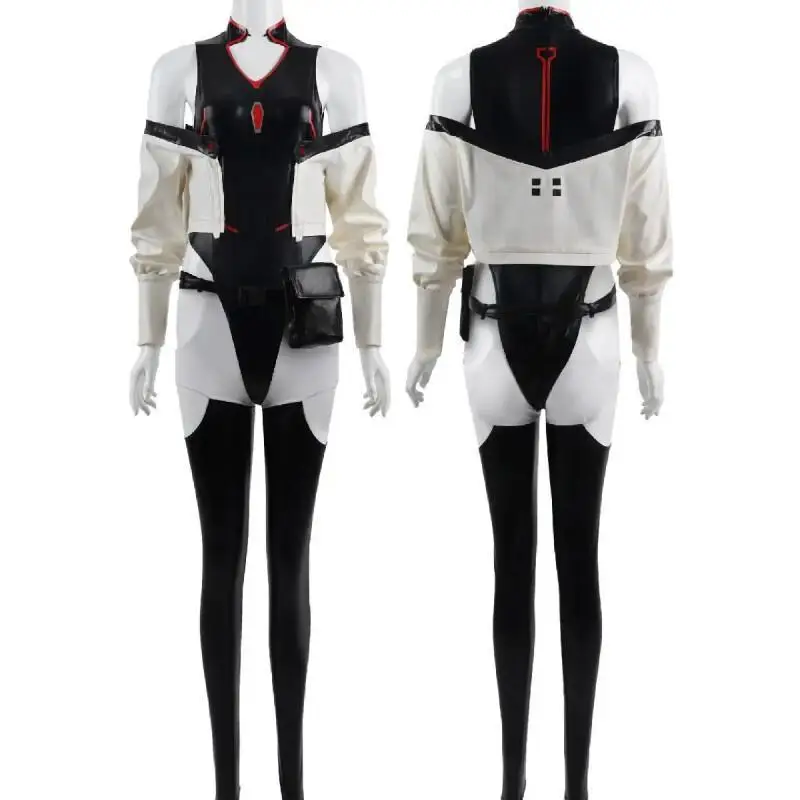 Neues Anime Cyberpunk Edge Runner Lucy Cosplay-Kostüm, Overall, Jacke, Perücke, komplettes Set, Halloween-Kleidung für Männer und Frauen