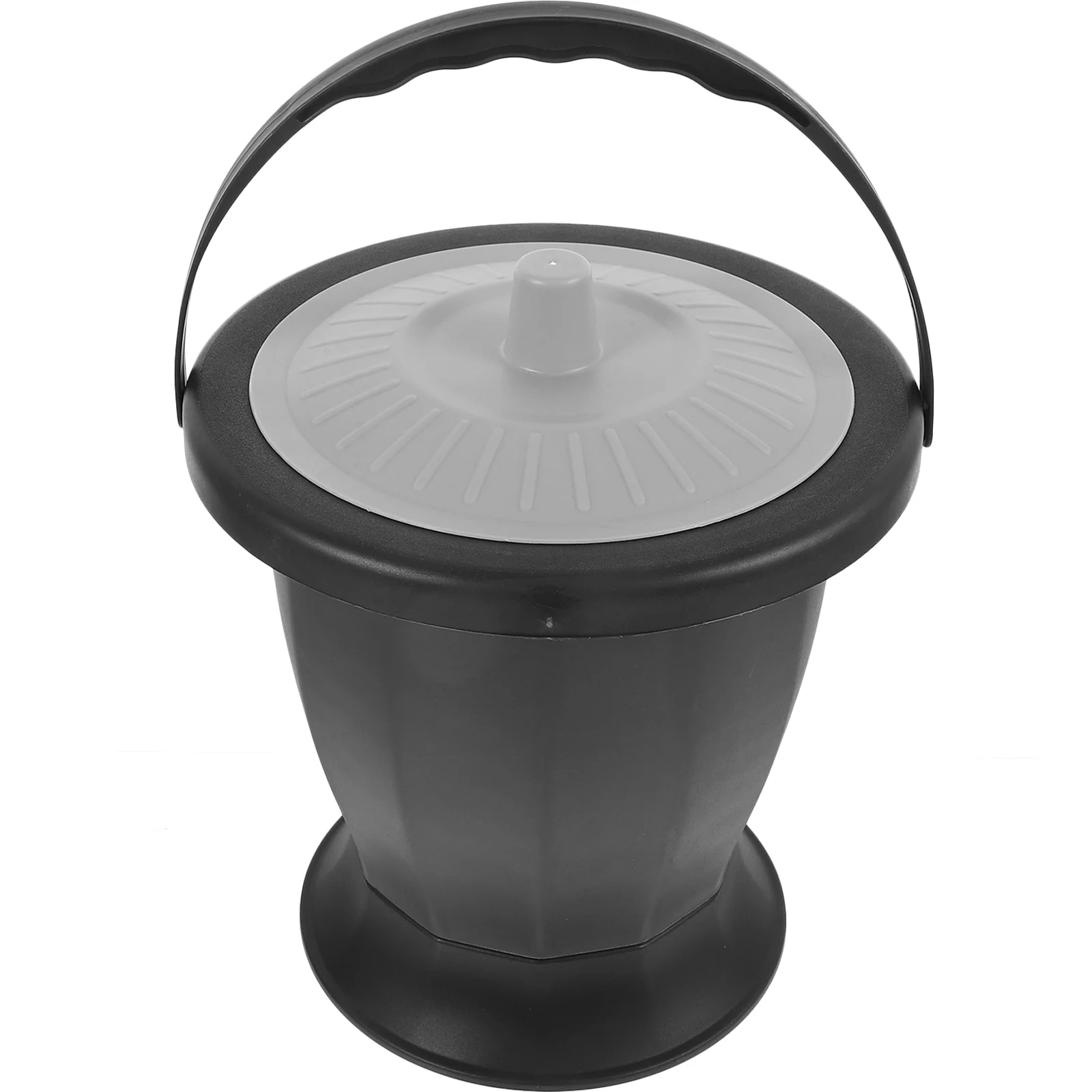 Portable Toilet Spittoon Urine Pot Chamber Aldult Plastic Bedside with Lid Child