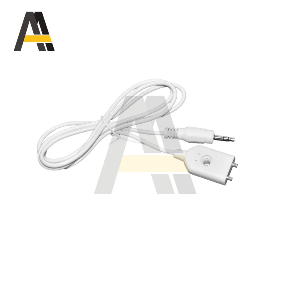 Detector de alarma de fuga de agua tipo Cable, Sensor de fuga de agua, 1/2/3 metros, sin Cable, sonda del Sensor de nivel de agua con dos postes de Metal