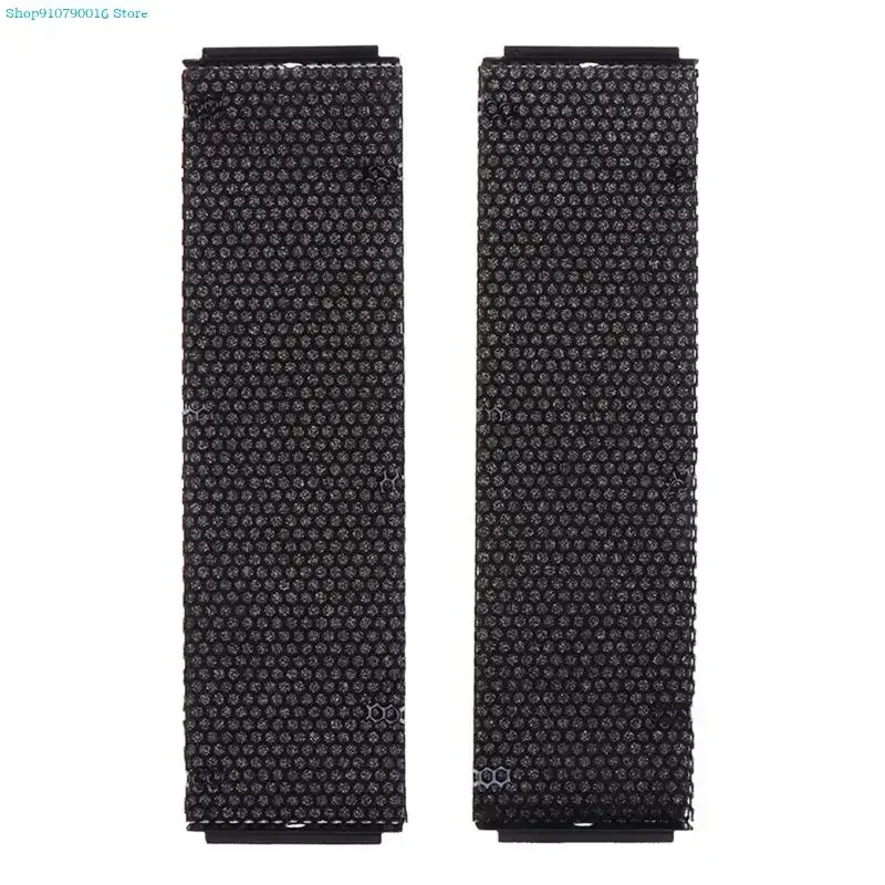 2pcs Optical Computer Chassis Front Panel Bracket Driver's Baffle with Dustproof Sponge 15.8x4.3cm