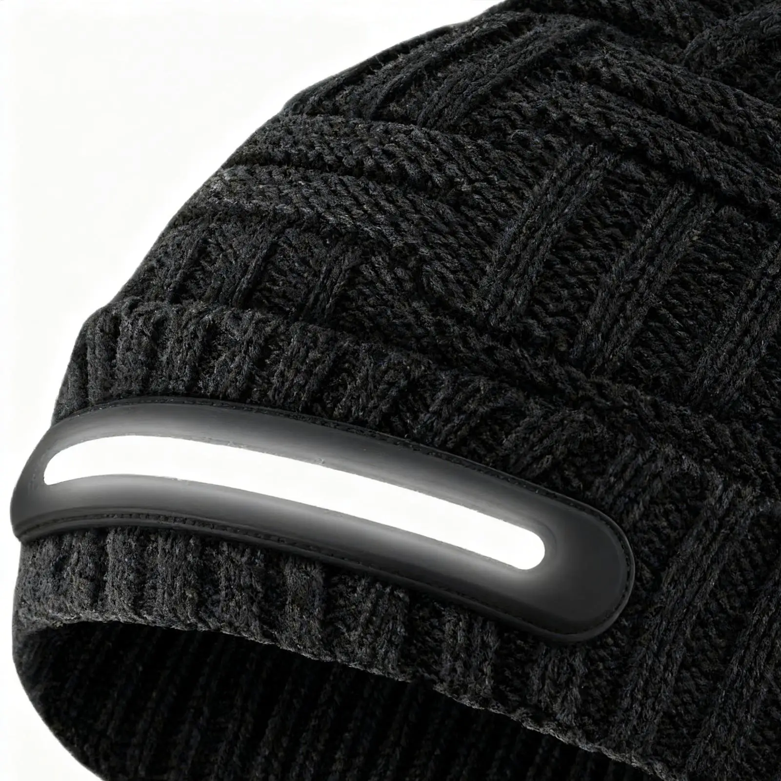 

Беспроводная шапка-бини, ветрозащитная термоэластичная вязаная зимняя шапка, вязаная шапка с наушниками для рыбалки, езды на велосипеде, прогулок с собакой, бега