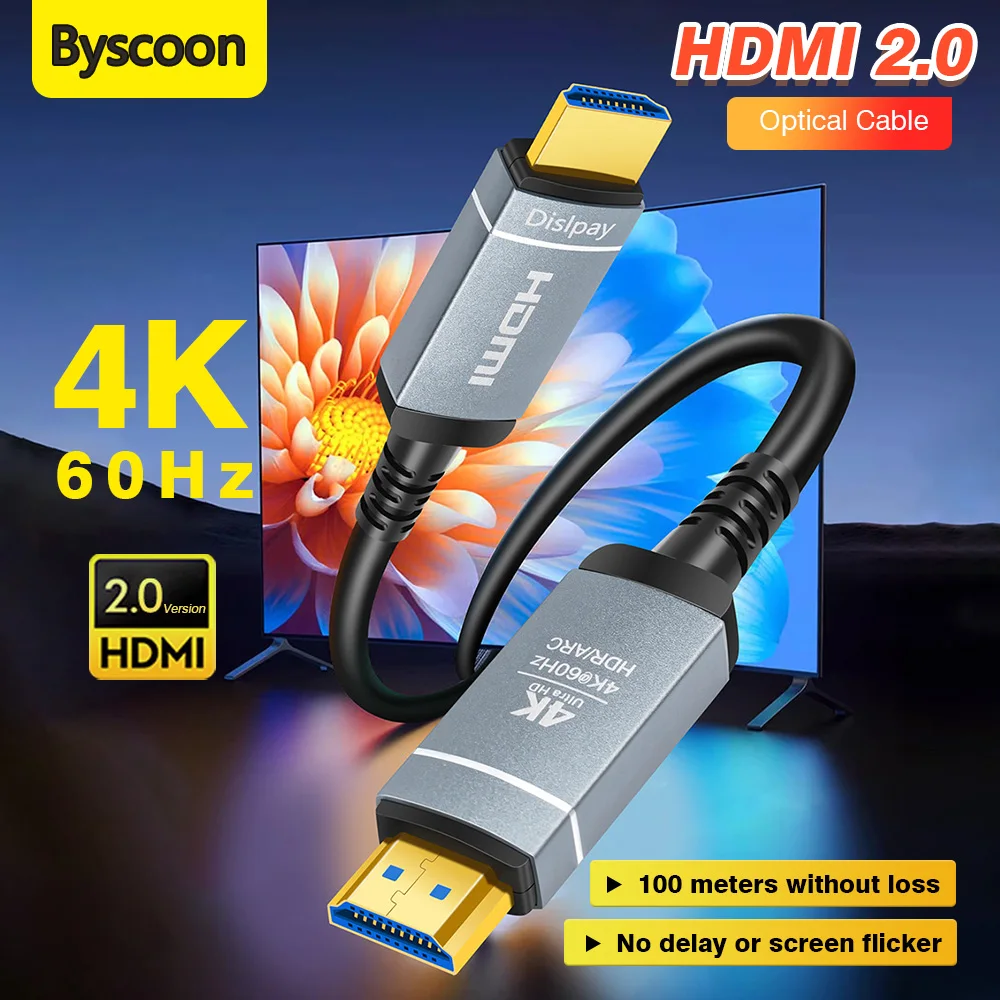 4K Hdmi 2.0 Fiber O…