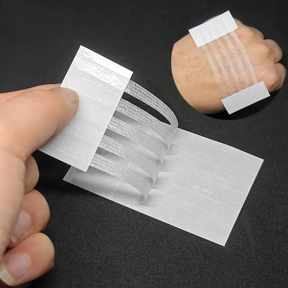 Yara Cilt Kapatma Şeritleri Doğum Sonrası Yara Onarımı Kozmetik Cerrahisi Dikişsiz Yapışkan Aksesuarlar