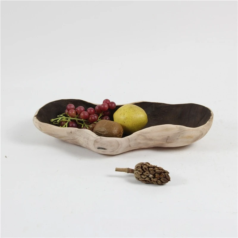 

Handmade Roasted Paulownia Retro Craft Trays, Ornaments, Pastoral Warm Home Furnishing B & B Hotel Decorations