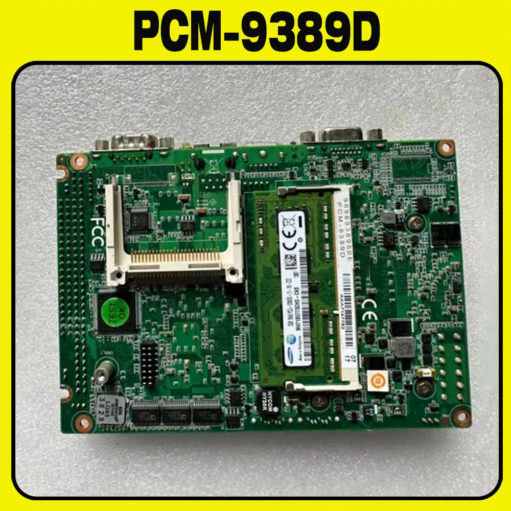 

PCM-9389 для Advantech PCM-9389D-S8A1E промышленная материнская плата D525 двухъядерный процессор PC104 промышленная материнская плата PCM-9389D