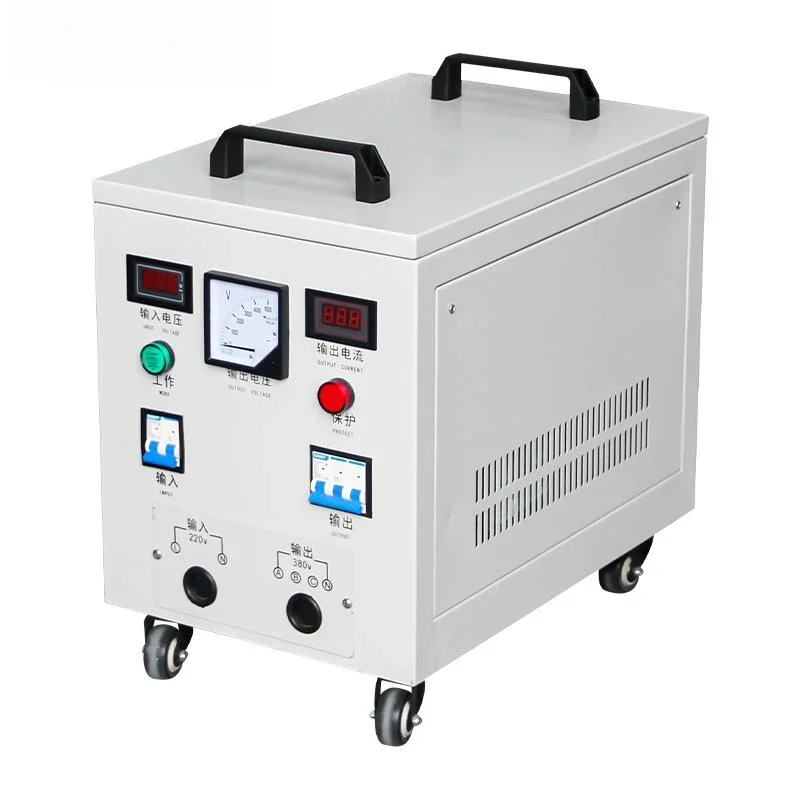 Single Phase to Three Phase 30kva 220v to 380v  Voltage Converter Transformer