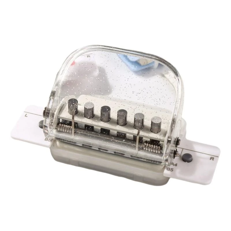 Portátil Hole Puncher Seis Hole Paper Puncher seis orifícios Puncador manual para casa