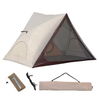 휴대용 야외 캠핑 텐트, 자외선 차단 자동 개방 쉘터 삼각형 텐트, 간편한 설치, 피크닉용 야외 쉐이드