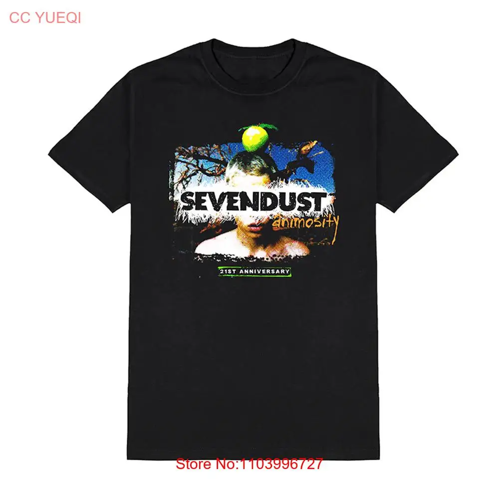 Vtg Sevendust Band Animosity Tour 2022 Cotton Black Full Size Unisex Shirt