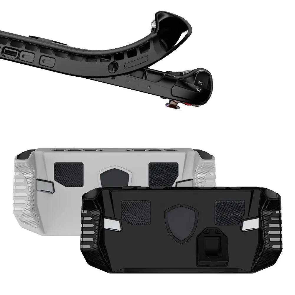 For MSI Claw 8 Ryzen Edition Protective Case TPU Bracket Case Game Accessory Water-proof Handheld Anti-Drop Protective C1V4